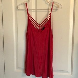 Express pink spaghetti strap